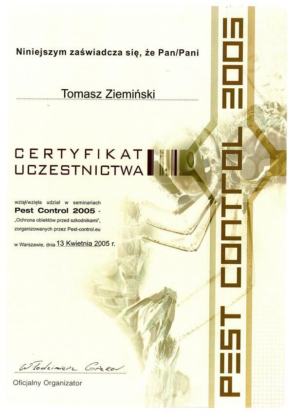 Certyfikat 20
