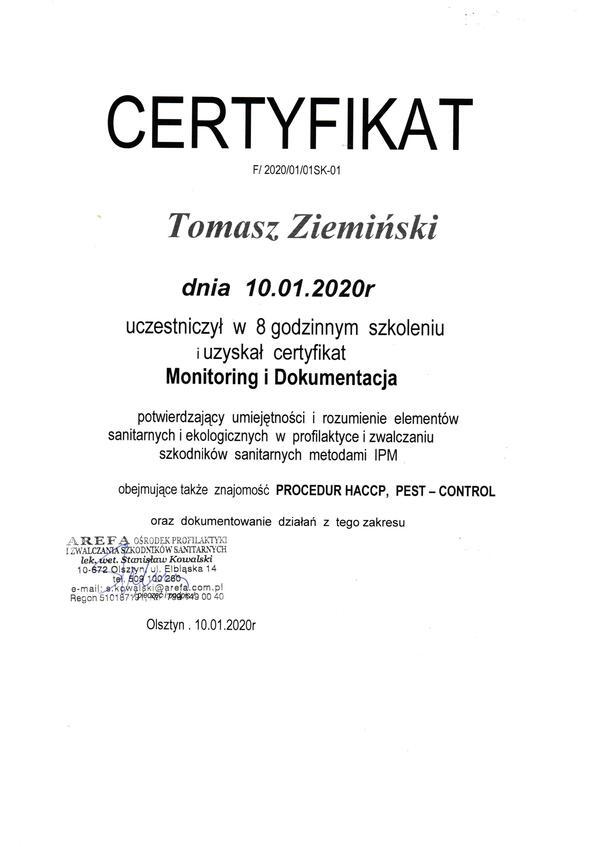 Certyfikat 08